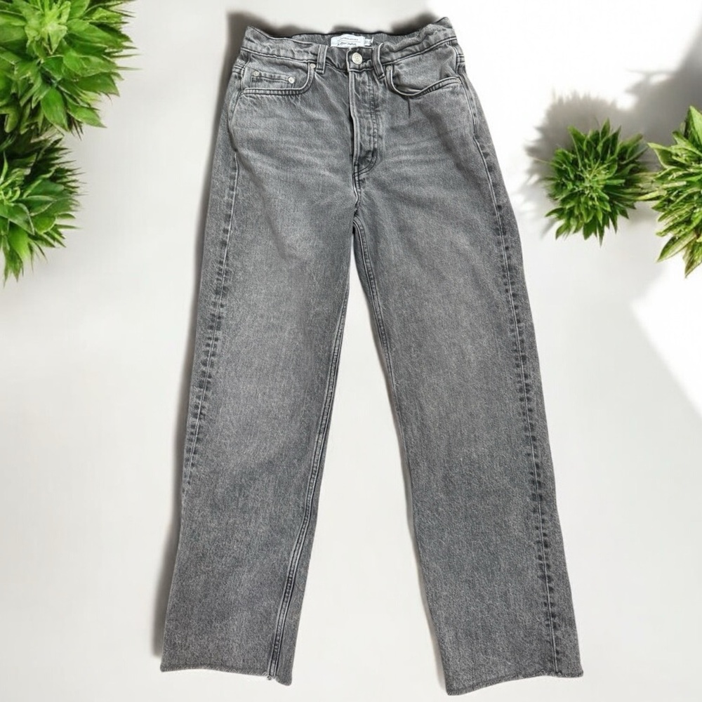 Stockholm Atelier & Other Stories High-Rise Button-Fly Jeans Size 25
